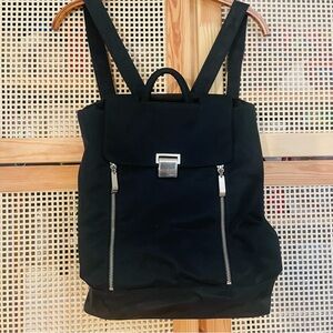 DKNY Vintage Y2K Black Nylon Backpack